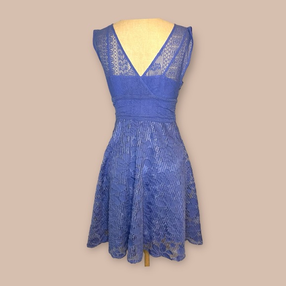 Anthropologie Moulinette Soeurs Liliflora Lace A-Line Cocktail Garden Dress 6 - Picture 2 of 7